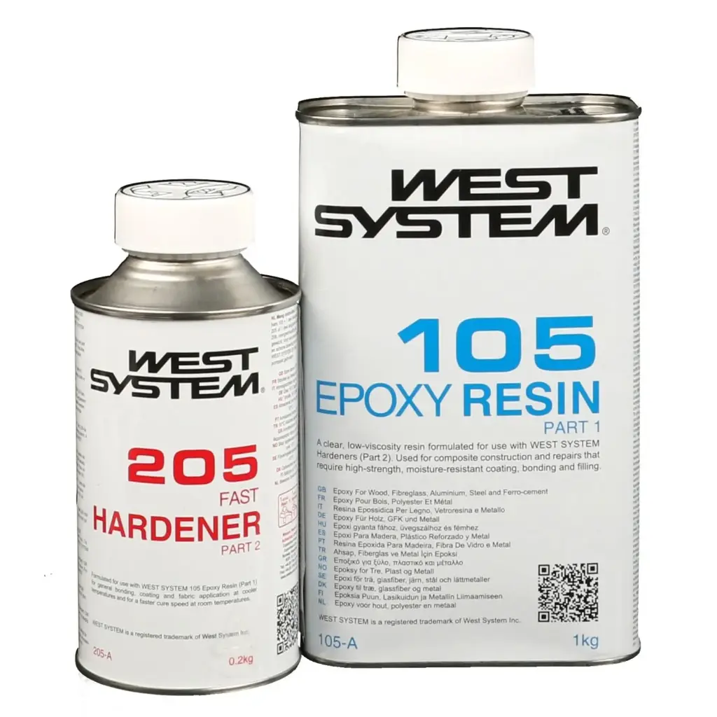 WEST SYSTEM A-Pack Harz/ Härter schneller Härter