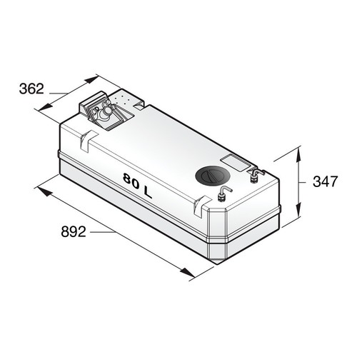 Additional Image 2 for BBFTANK80B