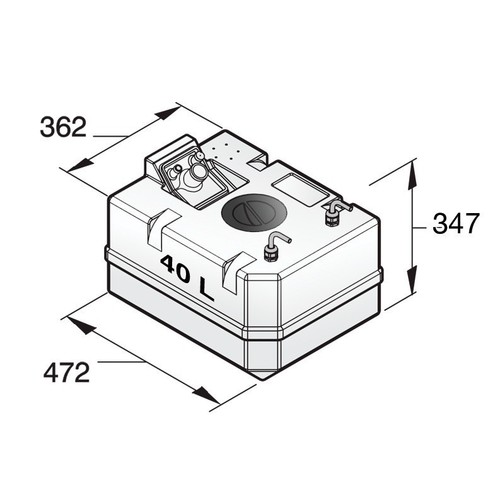 Additional Image 2 for BBFTANK40B
