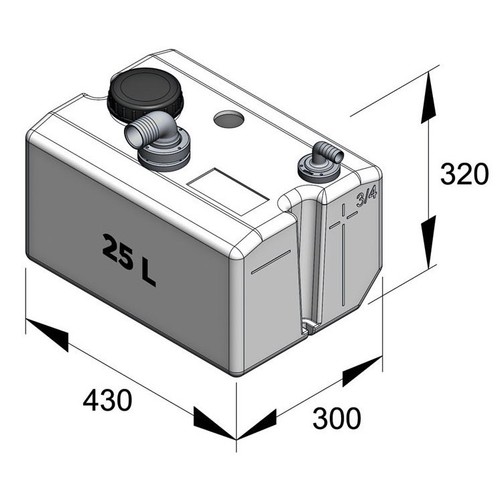 Additional Image 2 for BBBTANK25C
