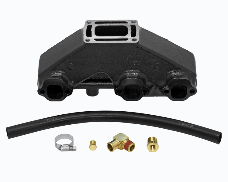 Auspuffsammler für OMC, Johnson, Evinrude & Volvo Penta V-6 SX Cobra Ersatzteil Sierra Marine 18-1848