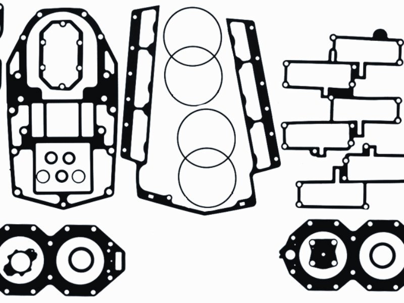 Pwrhd Dichtung Set OMC, Johnson, Evinrude 436891 Ersatzteil Sierra Marine 18-4323