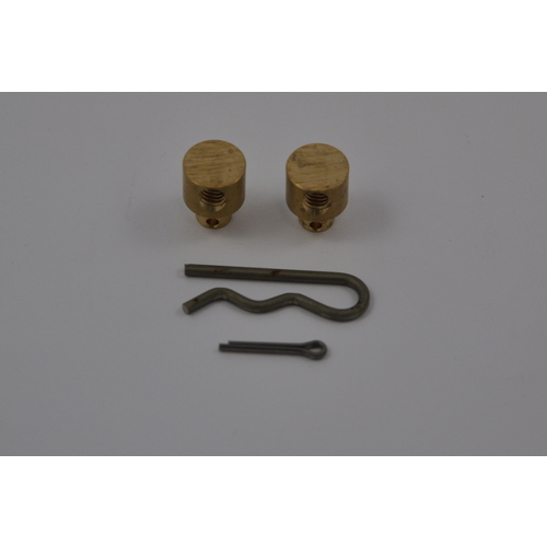 TFX Drehzapfen-Satz mit Splint und Spange