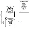 VDO Öldruck Sensor 10bar/150psii, 2p, M14 x 1.5