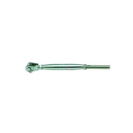 Wantenspanner Gabel/Terminal M6 3 mm