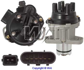 Zündverteiler DST47433 WAI