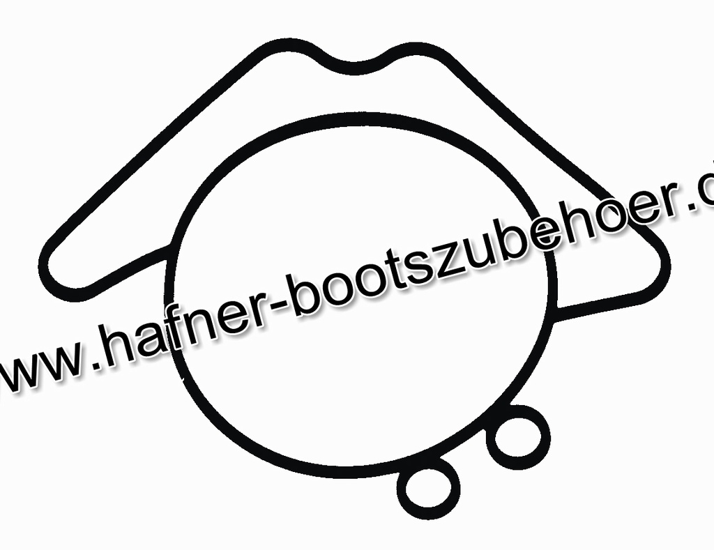 Dichtung OMC, Johnson, Evinrude 332253 s/s AH4136347338 Ersatzteil Sierra Marine 18-8352