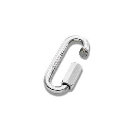 Schraubglied große Öffnung 3mm Edelstahl