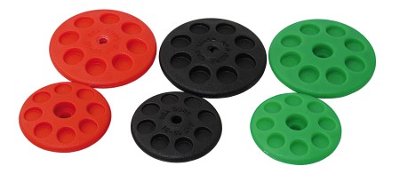 SeaSure Trapez-Griffscheibe 52mmØ 2er Pack schwarz