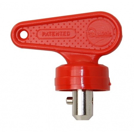 Ersatzschlüssel für QUICK Batterieschalter rot