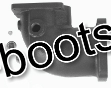 Elbow CHRYSLER All V8 318-360 Small Block 1966 and up w/Sw Ersatzteil Sierra Marine 18-6600