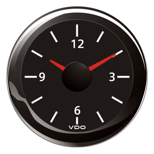 VDO VL Uhr 18  32 V, schwarz