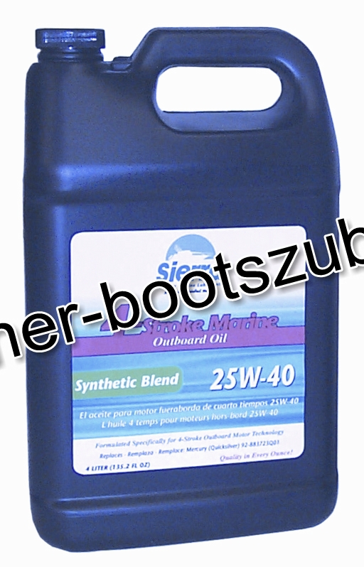 Synthetisches 4-Takter Motoröl 25W-40 Ersatzteil Sierra Marine 18-9440-3