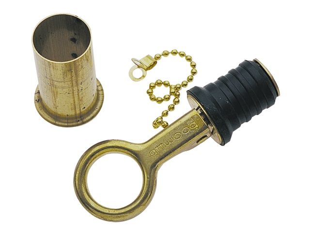 Lenzstopfen mit Kippverschluss und BuchseØ 25mmit