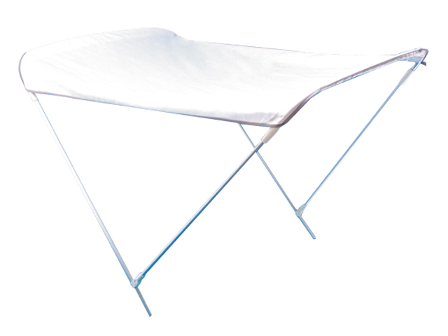 Bimini für Schlauchboote und Festboote 2 Arm 130 x 180 x 110 cm