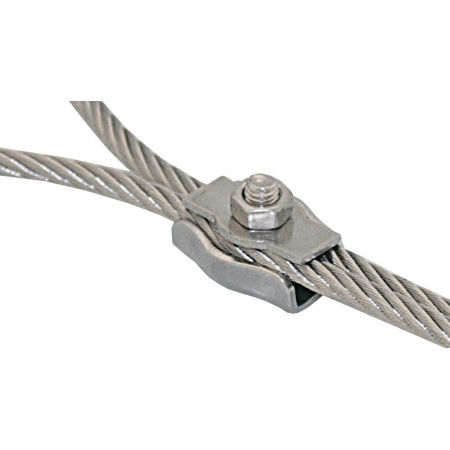 Simplexklemme 1.4401 f.2mm Drahtseil