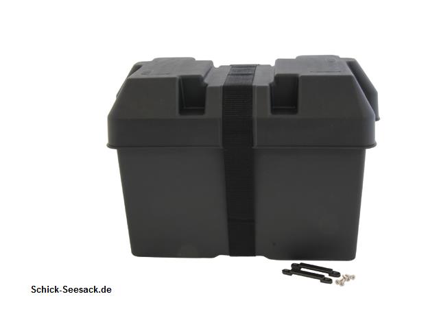 Batteriekasten schwarz 205x135x160 mm