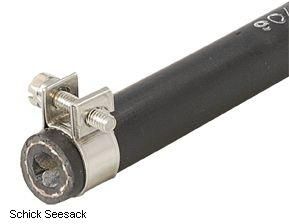 Treibstoffschlauch-Klemme Edelstahl Ø 12 mm