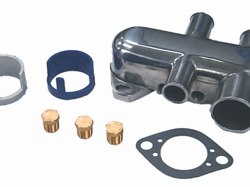 Thermostatgehäuse aus Edelstahl für Mercruiser Big Block Ersatzteil Sierra Marine 18-1989