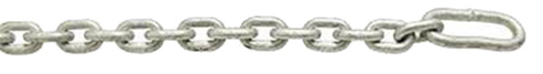 verz.Kette kurzgliedrig 6mm 3m verst.Endglieder