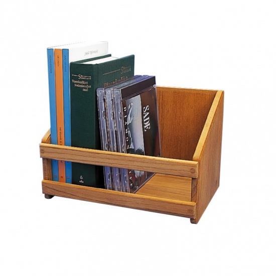 CD/Bücherregal Teak 2068