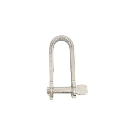 Schlüssel Schäkel Flachmaterial D-Form Bolzen M5