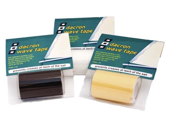 Dacron Wave Tape 75mm gold