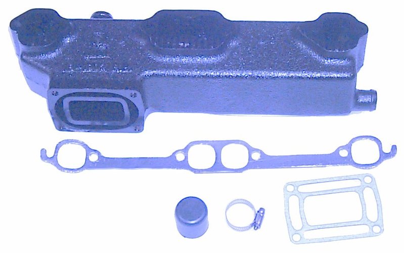 Auspuffsammler für OMC, Johnson, Evinrude V-8 Ersatzteil Sierra Marine 18-1902