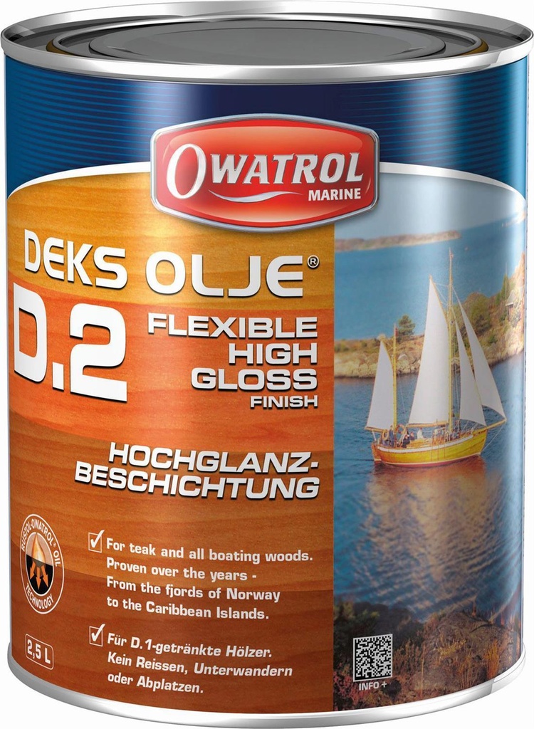 Owatrol Deks Olje D2 2,5 Liter