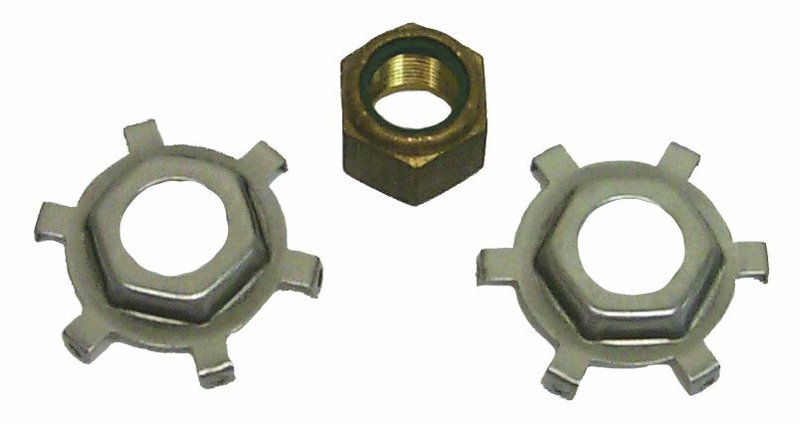 Propellermutter mit Sicherungsblech Ersatzteil Sierra Marine 18-3701