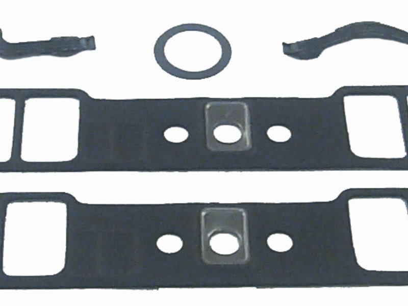 Einlasskrümmer Dichtungssatz GM V-8 Modelle ab 1975 Ersatzteil Sierra Marine 18-0868
