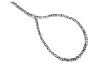 Festmacherleine aus Polyester mit 40cm Auge schwarz 12 mm/10 m