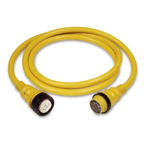 BEP 50A 125/250V CORDSET, 50 MOLDED, W/LED