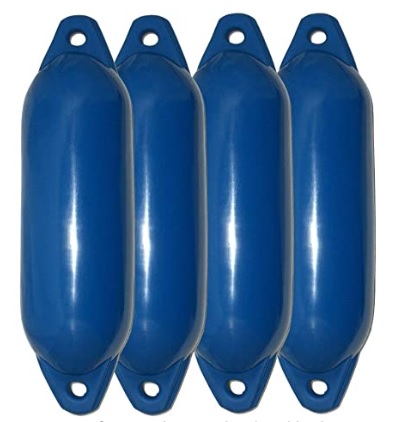4x Majoni Fender Star schwarz Typ 15 12x45 cm
