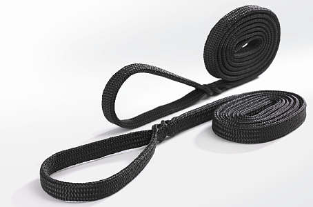 LIROS Fenderleine Set schwarz 8 mm/2 m