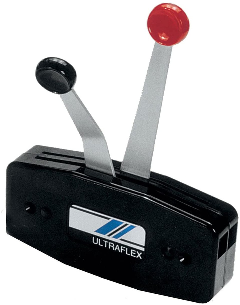 Ultraflex B49 Zweihebelschaltung seitliche Montage schwarz