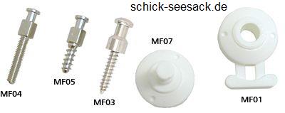 MINAX-Unterteil weiß (10-Stück Packung)