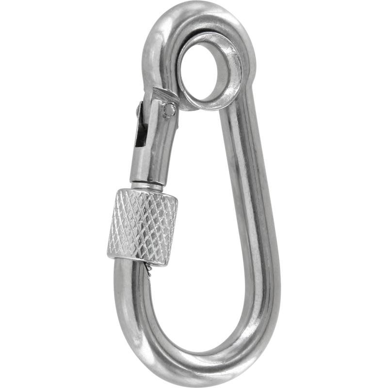 Schraubkarabiner - Edelstahl 74227100