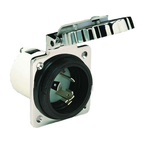 [BB303SSEL-BX] Marinco 16A Landanschlusssteckdose aus Edelstahl