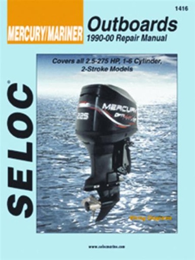 [18-01416] Werkstattbuch Mercury/Marine r 2.5 - 275 PS 1990-2000 Ersatzteil Sierra Marine 18-01416