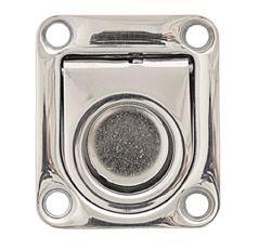 [27121] Einlassgriff Edelstahl mit Feder 44x38mm