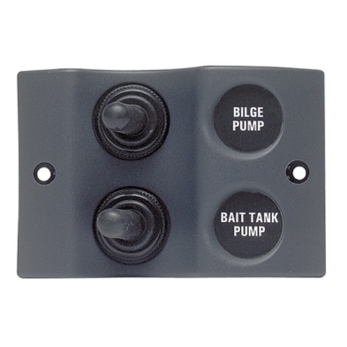 [BB900-2WP] BEP Schalttafel Mirco Serie DC 12/24V, graphit