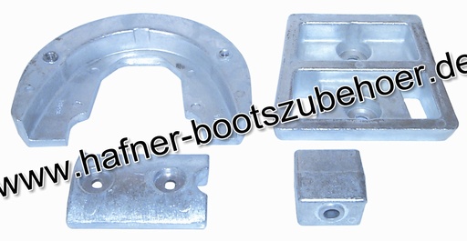 [18-6155Z] Anodensatz für OMC, Johnson, Evinrude Cobra Ersatzteil Sierra Marine 18-6155Z