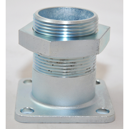 [BB008E9148] Bukh Auspuff-Flansch mit Kontermutter