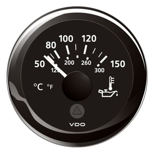 [BBA2C59514160] VDO VL Motoröltemperatur Anzeige 150° C, s
