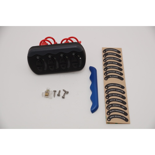 [BBCG2-4W-F] BEP Schalttafel DC Contour Generation II, 4xOn/Off