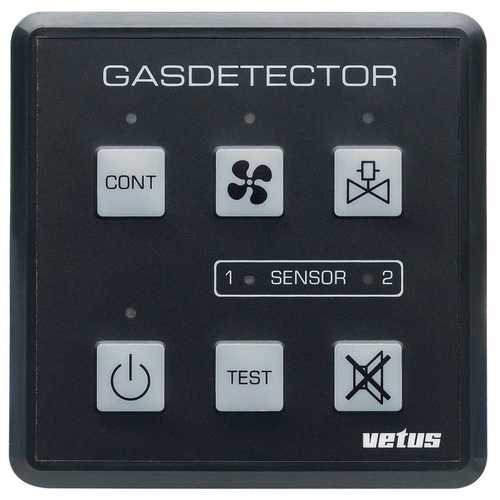 [BBGD1000] Vetus Gas-/Kohlenmonoxiddetect. 12/24V