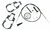 [18-2603E] Lower Shift Cable Kit MERCRUISER Alpha I Generation II ers Ersatzteil Sierra Marine 18-2603E