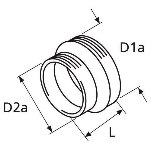 [BB1320185A] Webasto Reduzierstueck Adapter 90/80