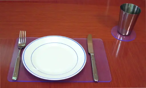 [25717] Glasuntersetzer Rutschstop klar Ø 95mm